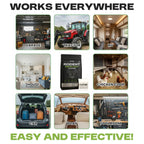 Works everywhere - garage, tractor, RV, house, chicken coop, car, boat and toolroom